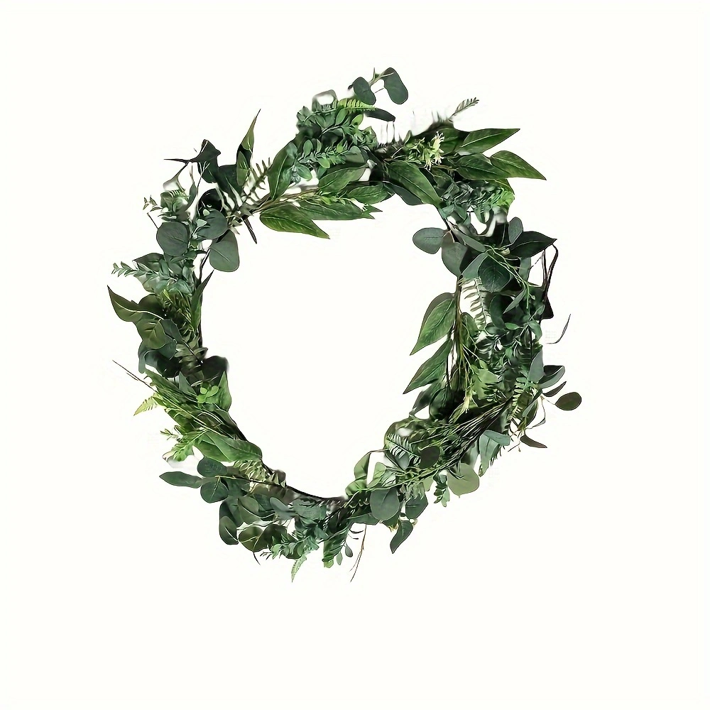 6.4ft Artificial Eucalyptus & Grape Leaf Garland