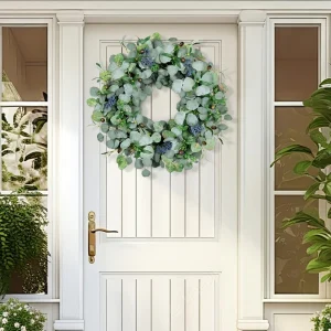 20" Green Handmade  Eucalyptus Wreath