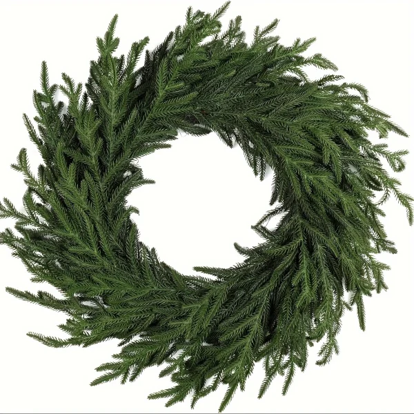 2d3d7e79-4d61-4afc-8cab-fc0ad8527c63.webp 24" Artificial Pine Christmas Wreath