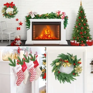 50pcs Artificial Pine Branches
