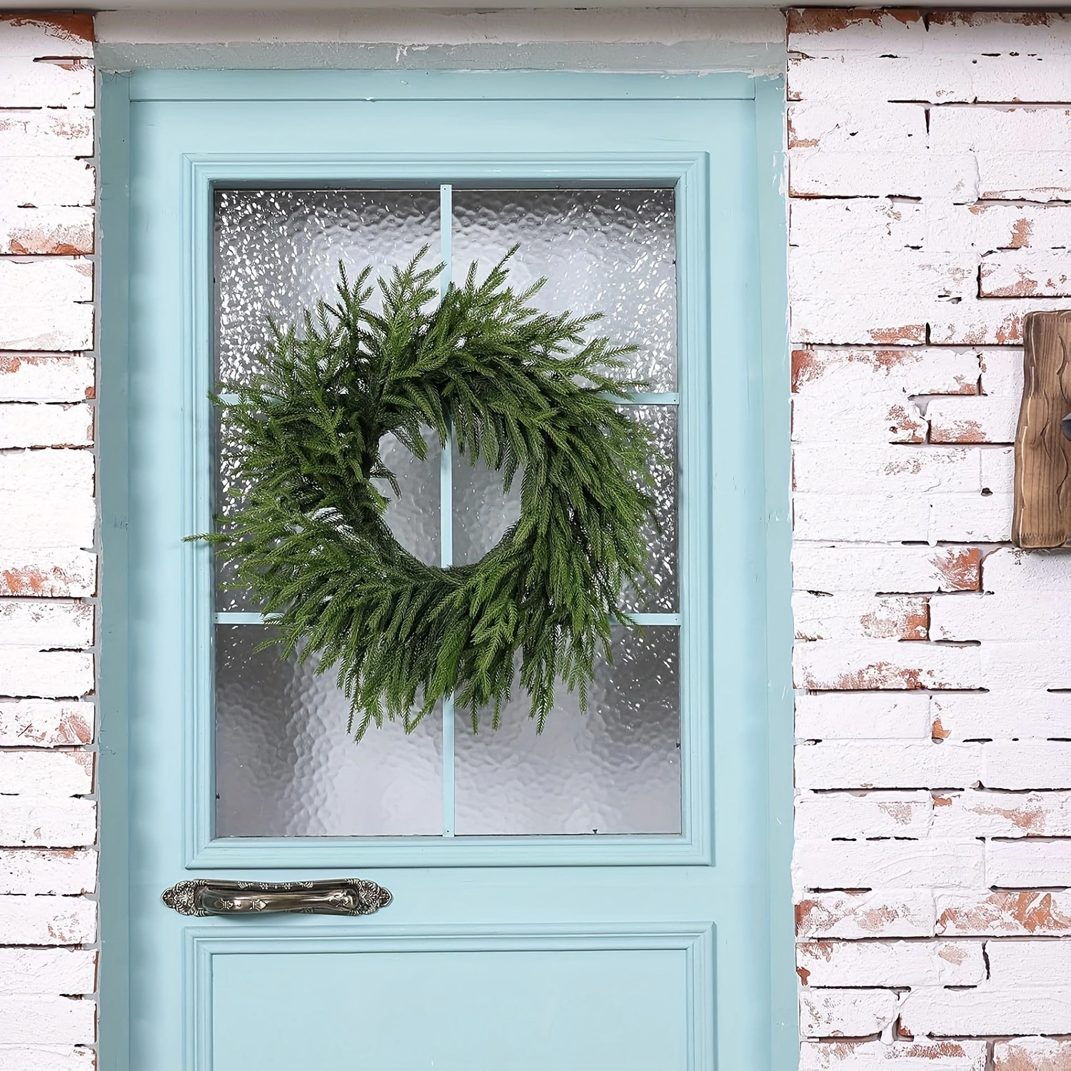 545b5c0e-2e91-46b1-9d26-dd0dd5cbafc0.webp 24" Artificial Pine Christmas Wreath