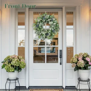 20" Green Handmade  Eucalyptus Wreath