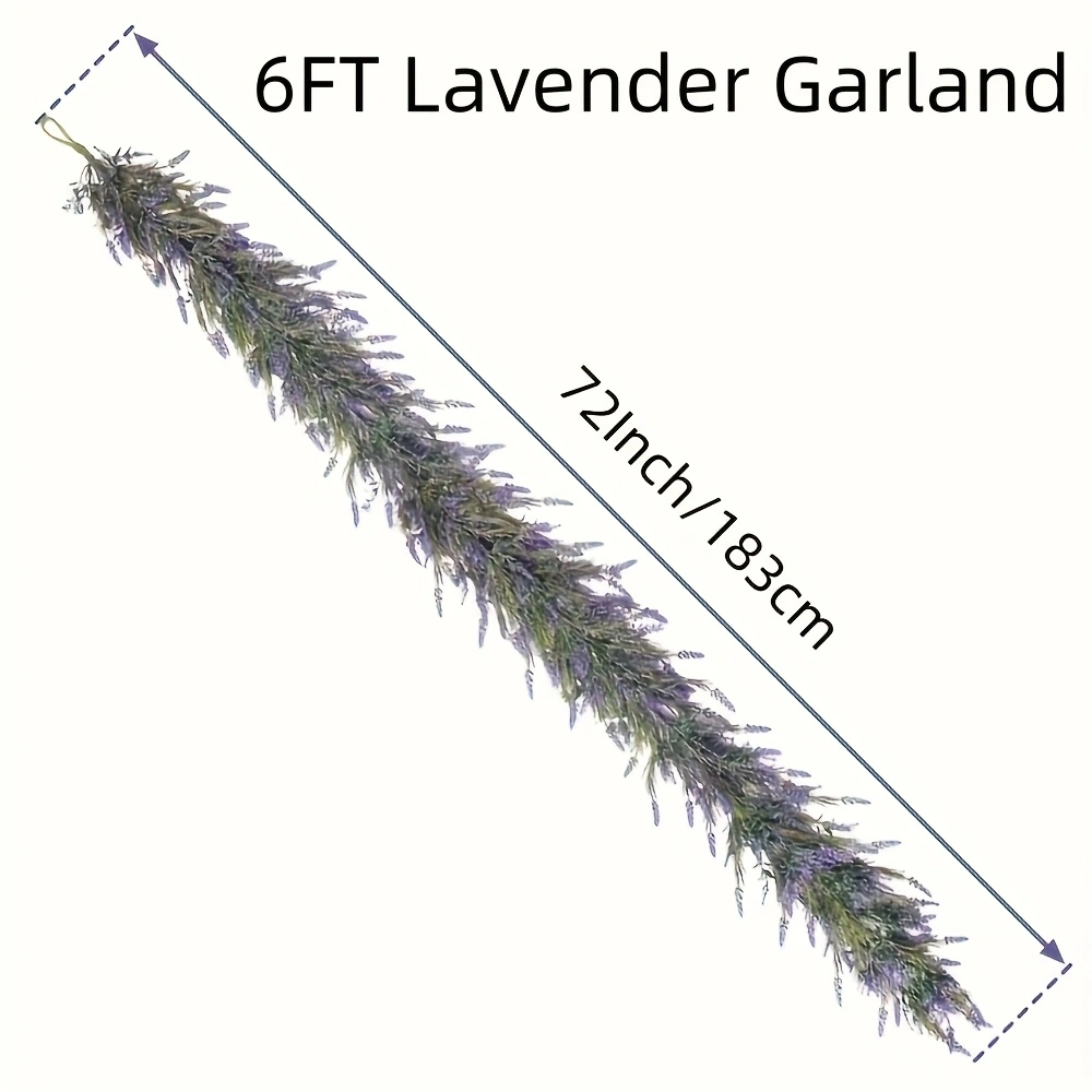 6FT Lavender Vine Artificial Spring & Summer Vine