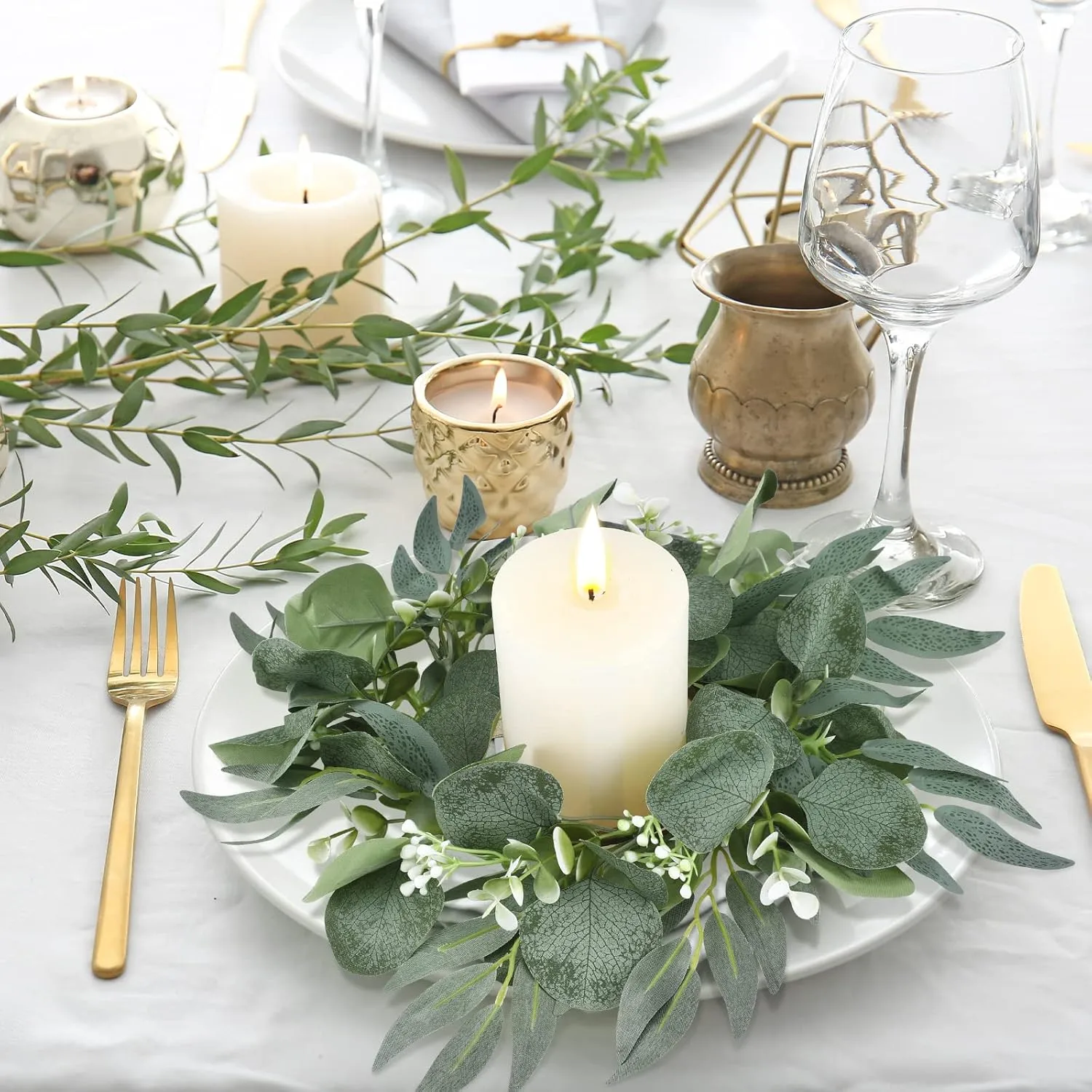 YuDecor Candle Rings Collection