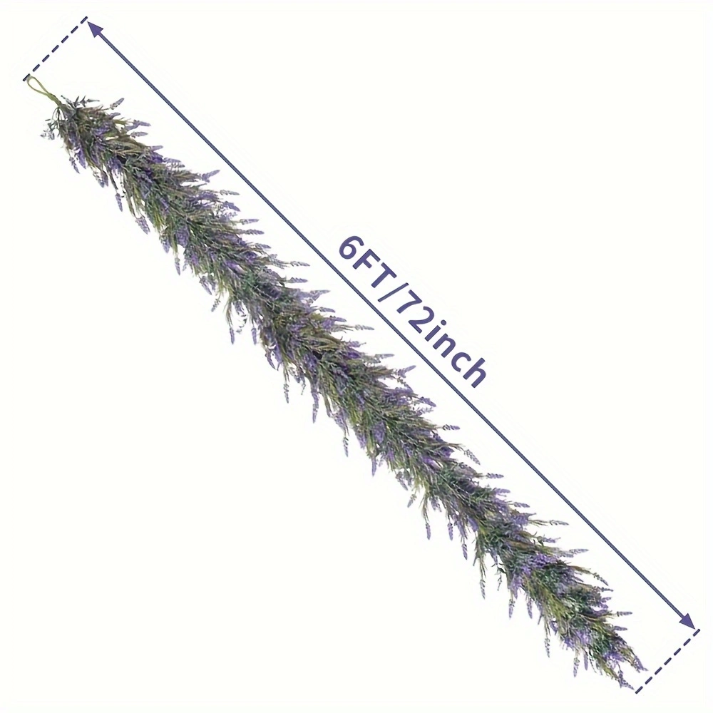 6FT Lavender Vine Artificial Spring & Summer Vine