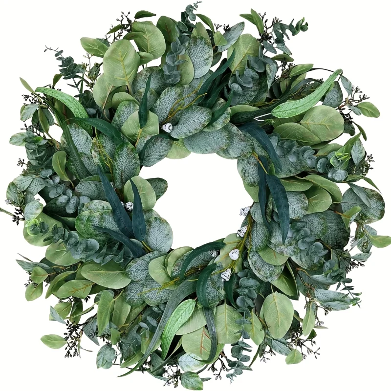 20" Eucalyptus Wreaths for Front Door