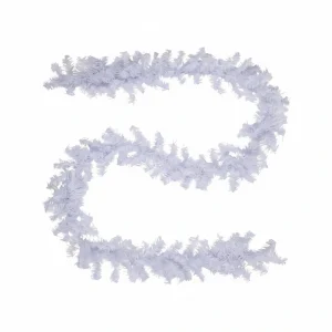 6ft Artificial White Pine Needle Christmas Garland