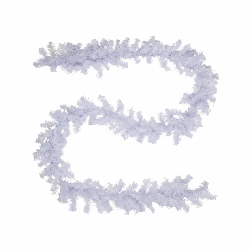 6ft Artificial White Pine Needle Christmas Garland