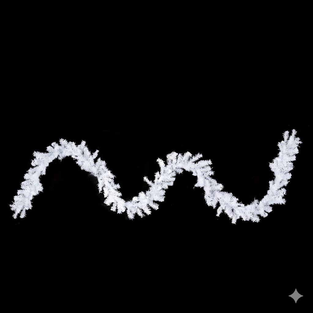 unnamed3.webp 24" White Pine Needle Christmas Wreath