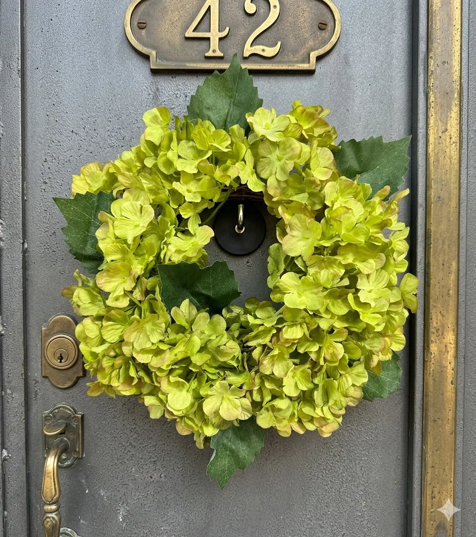 How to Hang a Wreath on a Glass Door 5 Metal Door Wreath Hanging Examples